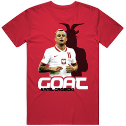 Kamil Grosicki Poland Soccer Goat T Shirt