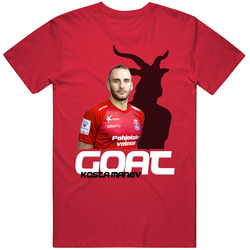 Kosta Manev North Macedonia Soccer Goat T Shirt