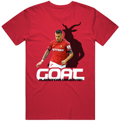 Aleksandar Trajkovski North Macedonia Soccer Goat T Shirt