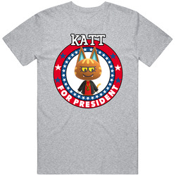 Katt For President Animal Crossing T Shirt