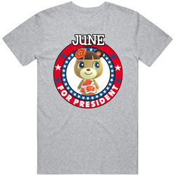 June For President Animal Crossing T Shirt