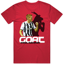 Karol Swiderski Poland Soccer Goat T Shirt