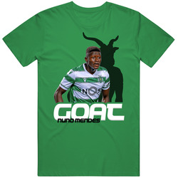 Nuno Mendes Portugal Soccer Goat T Shirt