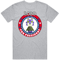 Lobo For President Animal Crossing T Shirt