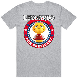 Leonardo For President Animal Crossing T Shirt