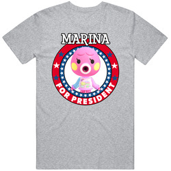 Marina For President Animal Crossing T Shirt