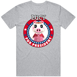 Lucy For President Animal Crossing T Shirt