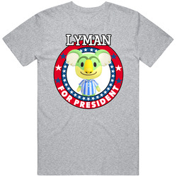 Lyman For President Animal Crossing T Shirt