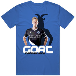 Joakim Nilsson Sweden Soccer Goat T Shirt