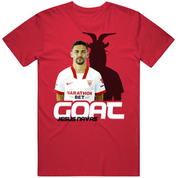 Jesus Navas Spain Soccer Goat T Shirt
