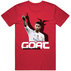Sergio Ramos Spain Soccer Goat T Shirt