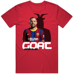 Jordi Alba Spain Soccer Goat T Shirt