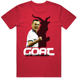 Denis Cheryshev Russia Soccer Goat T Shirt