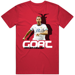 Artem Dzyuba Russia Soccer Goat T Shirt