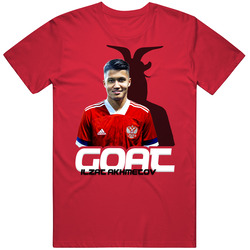 Ilzat Akhmetov Russia Soccer Goat T Shirt