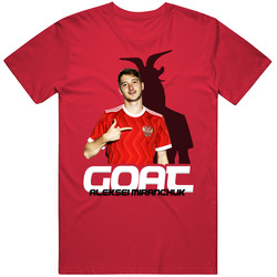 Aleksei Miranchuk Russia Soccer Goat T Shirt
