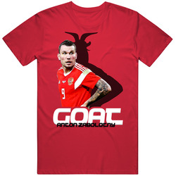 Anton Zabolotny Russia Soccer Goat T Shirt