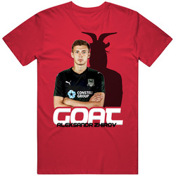 Aleksandr Zhirov Russia Soccer Goat T Shirt