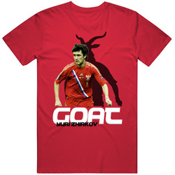 Yuri Zhirkov Russia Soccer Goat T Shirt