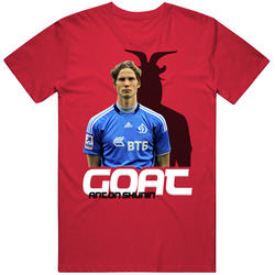 Anton Shunin Russia Soccer Goat T Shirt