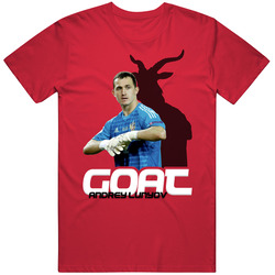 Andrey Lunyov Russia Soccer Goat T Shirt