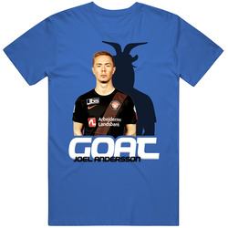 Joel Andersson Sweden Soccer Goat T Shirt