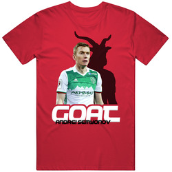 Andrei Semyonov Russia Soccer Goat T Shirt