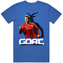 Sebastian Andersson Sweden Soccer Goat T Shirt