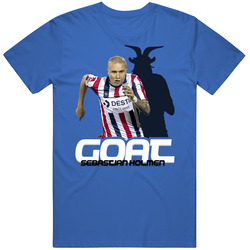 Sebastian Holmen Sweden Soccer Goat T Shirt