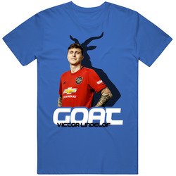 Victor Lindelof Sweden Soccer Goat T Shirt