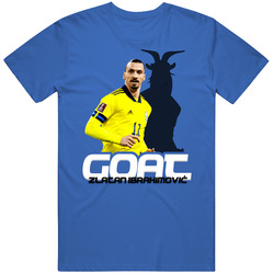 Zlatan Ibrahimovic Sweden Soccer Goat T Shirt