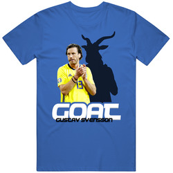 Gustav Svensson Sweden Soccer Goat T Shirt