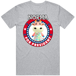 Norma For President Animal Crossing T Shirt