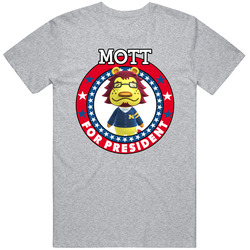 Mott For President Animal Crossing T Shirt