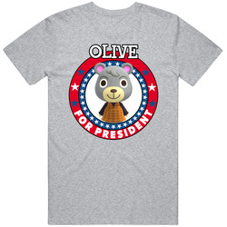 Olive For President Animal Crossing T Shirt