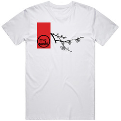 Love Sushi Frisco Texas Restaurant T Shirt