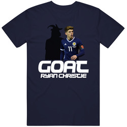 Ryan Christie Goat Greatest Of All Time Scotland Soccer T Shirt