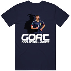 Declan Gallagher Goat Greatest Of All Time Scotland Soccer T Shirt