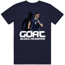 Scott Mckenna Goat Greatest Of All Time Scotland Soccer T Shirt