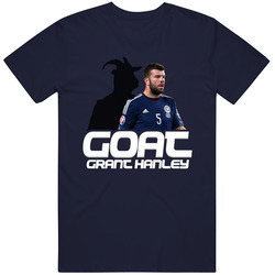Grant Hanley Goat Greatest Of All Time Scotland Soccer T Shirt
