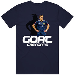 Che Adams Goat Greatest Of All Time Scotland Soccer T Shirt
