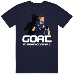 Stephen O'donnell Goat Greatest Of All Time Scotland Soccer T Shi