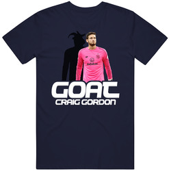 Craig Gordon Goat Greatest Of All Time Scotland Soccer T Shirt