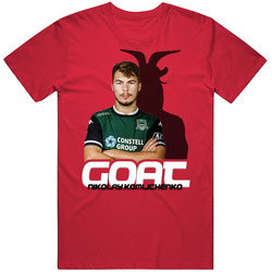 Nikolay Komlichenko Russia Soccer Goat T Shirt