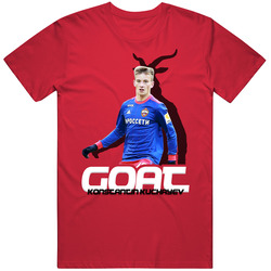 Konstantin Kuchayev Russia Soccer Goat T Shirt