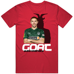Yury Gazinsky Russia Soccer Goat T Shirt