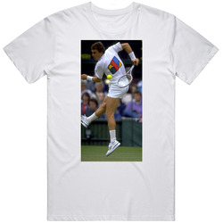 Ivan Lendl Iconic Tennis Photo T Shirt Ivan Lendl Iconic Tennis Photo T Shirt
