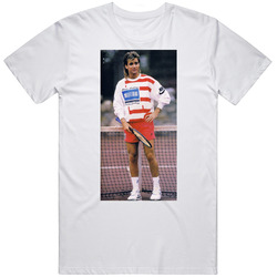 Andre Agassi Iconic Tennis Photo T Shirt Andre Agassi Iconic Tennis Photo T Shirt