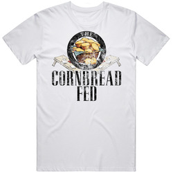 The Cornbread Fed Cornhole Team Group Worn Look T Shirt