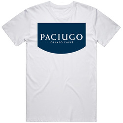 Paciugo Gelato Cafe Frisco Texas Restaurant T Shirt